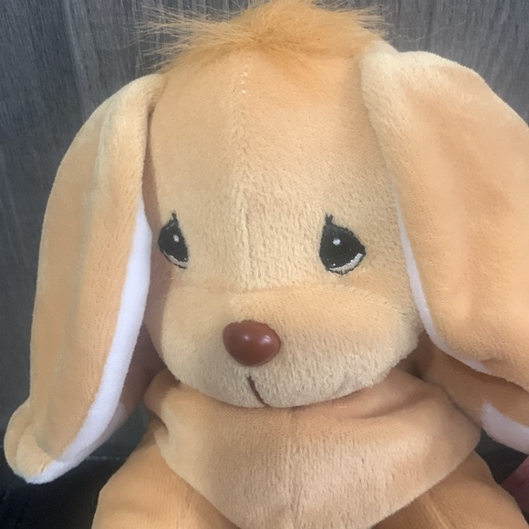 Precious Moments Tender Tails Baby Brown Bunny Rabbit Plush Beanie With Tag - Picture 2 of 11